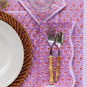 BRAND NEW Furbish Ambroeus Round Tablecloth, 86"